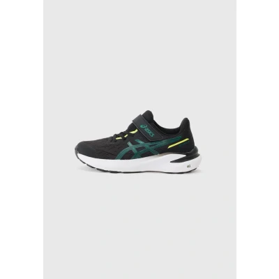 Imagen de Asics GT 1000 Unisex Zapatillas running asfalto para niños, Talla: 32.5, Black/jasper green Zapatos
