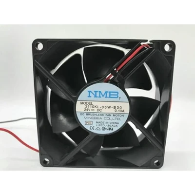 Imagen de NMB 8025 3110KL 05W B30 DC24V 0.10A 8CM inverter cooling fan 3 lines