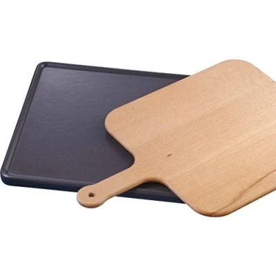 Imagen de Bosch Piedra para Pizza y Pan con Pala de Madera, HEZ327000
