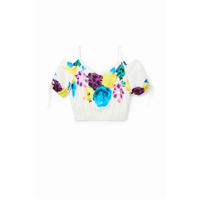 Imagen de Desigual BLUS Bernadette Top, Mujer, Talla: Large, White