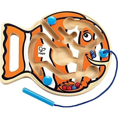 Imagen de Hape E1700 Go Fish Magnetic Wooden Maze
