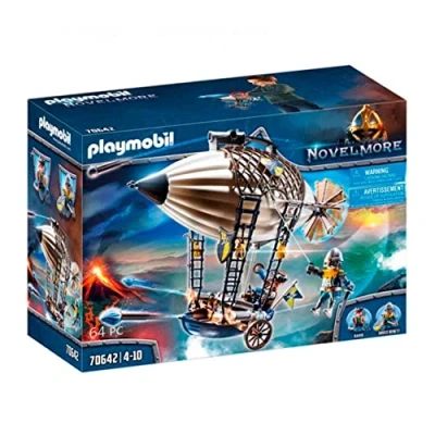 Imagen de PLAYMOBIL 70642 Novelmore Zeppelín de Darío, A Partir 4 años, Multicolor