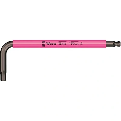 Imagen de Wera 950 SPKS Llave acodada Multicolour, metrica, 3.0 mm