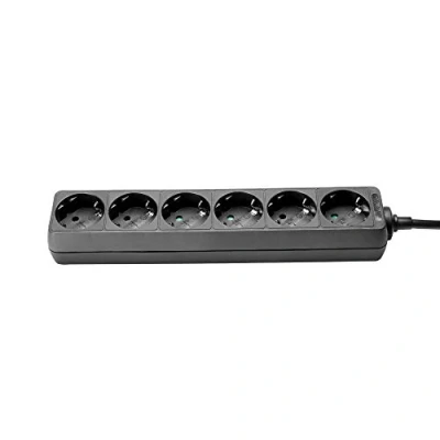 Imagen de Adam Hall Accessories 8747 X 6 M 5 Base de enchufes tomas 5m longitud del cable