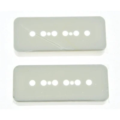 Imagen de KAISH Juego de 2 fundas pastilla guitarra P90 50 mm, color blanco