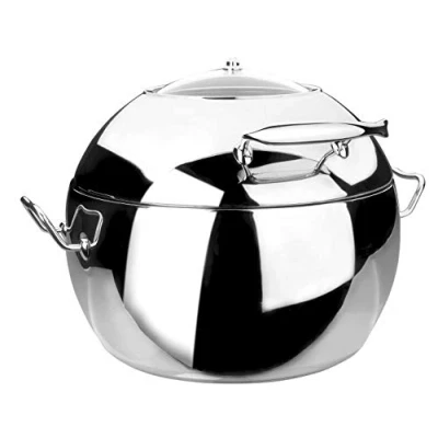 Imagen de Lacor 69100 Cuerpo Chafing Dish Luxe GN 1/2, Acero Inoxidable, no Color, 1.25 picometer