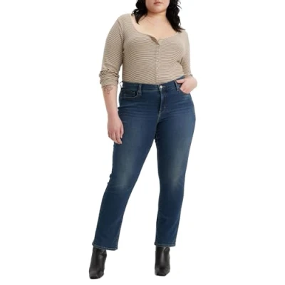 Imagen de Levi&#039;s Plus 314 Shaping Straight Vaqueros rectos, Mujer, Talla: 56x34, Zealous blue