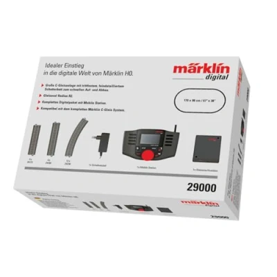 Imagen de Märklin 29000 Rastrear parte y accesorio de juguet ferroviario partes accesorios juguetes ferroviarios (Rastrear, Märklin, H0, 15 año(s), Negro, Corriente alterna)