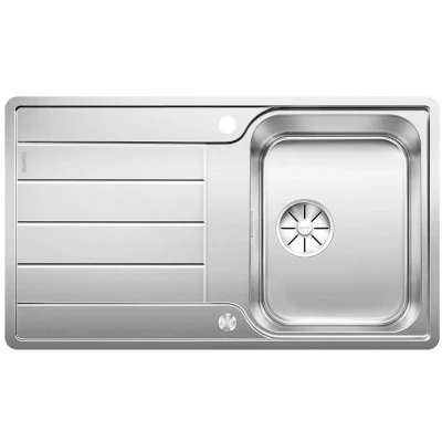 Imagen de BLANCO CLASSIMO 525330 Fregadero acero inoxidable cepillado, mueble bajo de 45 cm