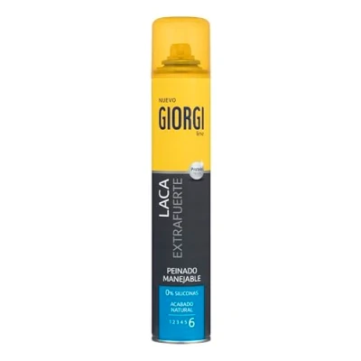 Imagen de Giorgi Line Laca Extrafuerte, Manejable de Acabado Natural, 0% Siliconas, Fijación 6 300 ml