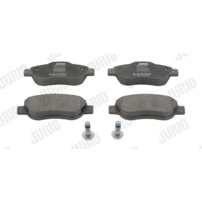 Imagen de JURID 573168J Juego de pastillas freno no preparado para indicador desgaste con accesorios FIAT: Panda II Hatchback