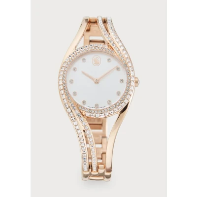 Imagen de Swarovski Reloj con Brazalete Hyperbola, Fabricado en Suiza, Tono Oro Rosa, Acabado Rosa