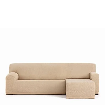 Imagen de Eysa Llion Funda de sofá, Lycra, Beige, Brazo Corto Derecha