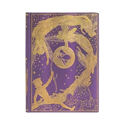 Imagen de Paperblanks Cuadernos de Tapa Dura Hada Violeta Rayado Midi (130 x 180 mm)