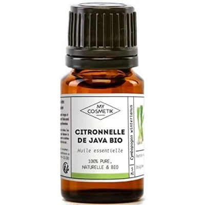 Imagen de Aceite esencial de citronela Java (Cymbopogon winterianus) 100% puro y natural MY COSMETIK 5 ml