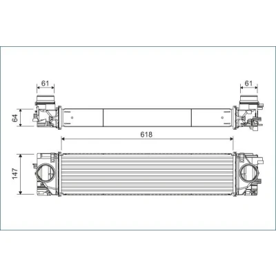 Imagen de VALEO 822931 Intercooler