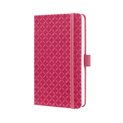 Imagen de SIGEL JN104 Libreta Jolie, tamaño similar al formato DIN A6, rayada, tapa dura, color rosa