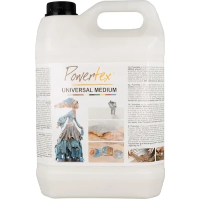 Imagen de Powertex 5Kg Pasta endurecedora de Tejidos, Color Transparente, Ver descripción, 5000 G