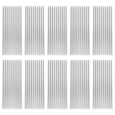 Imagen de Disipador de Calor Aluminio 10 Piezas, Aleta enfriamiento más fría 40x8x100 mm, para enrutador, Placa Base, Circuito, CPU, Transistor, etc.