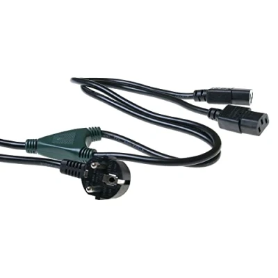 Imagen de ACT AK5055 cable de red (1,2 m, 1 Schuko CEE 7/7 a 2 x C13)