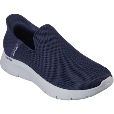Imagen de Skechers Gowalk Flex Zapatos Deportivos para Caminar sin Cordones, Manos Libres, Informales, Hombre, Marino, 8.5 X Wide