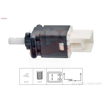 Imagen de EPS 1.810.269 Interruptor luces freno mecánico Made in Italy OE Equivalent MAZDA: RX 8