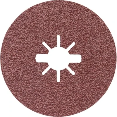 Imagen de Bosch Professional Expert Discos de lija fibra (para metales, X LOCK, R444, Ø115 mm, grano 24, diámetro del orificio: 22,23 mm)