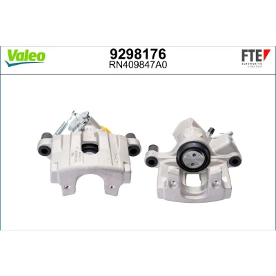 Imagen de FTE 9298176 Pinza de freno gris Aluminio Eje trasero izquierda sin soporte OPEL: Vectra C Berlina, Signum CC, Caravan
