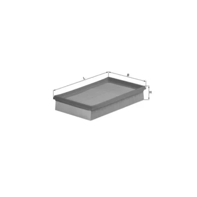 Imagen de MAHLE ORIGINAL LX 663 Filtro de aire 42,3 148 236,0 Cartucho filtrante MAZDA: 323 F 6, FAMILIA 6