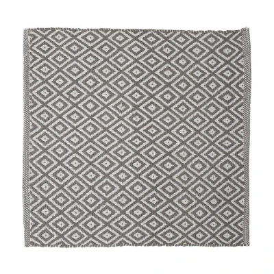 Imagen de 6Sealskin Trellis Alfombra de baño 60x0 cm Algodón Gris