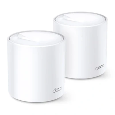 Imagen de Router inalámbrico TP Link Deco X20, Pack de 2, MU MIMO, OFDMA, Wifi 6(IEEE 802.11ax),Blanco