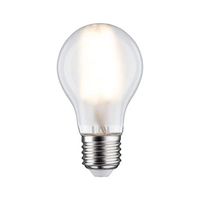 Imagen de Paulmann 28622 lámpara LED filamento AGL 9 vatios clásico bombilla regulable mate 2700 K blanco cálido E27