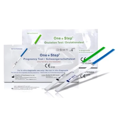 Imagen de One+Step Paquete combinado de 30 pruebas ovulación y 5 embarazo, prueba fertilidad para mujeres,