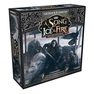 Imagen de Asmodee CMON Canción de Hielo y Fuego El Reloj Noche, Juego iniciación Mesa 2 Jugadores A Partir 14 años 45 Minutos Alemán Multilingüe