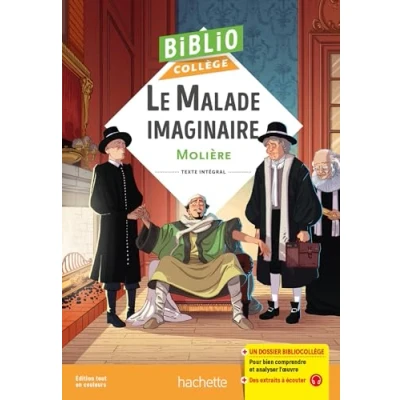Imagen de Bibliocollège Le Malade Imaginaire Molière (ebook)