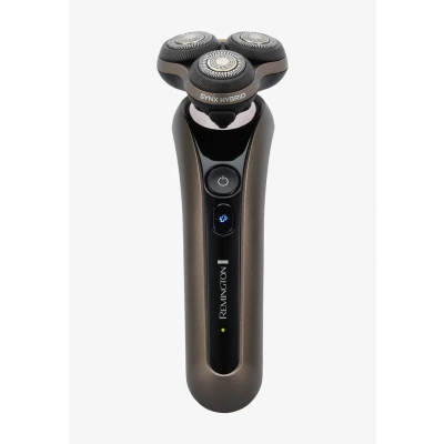 Imagen de Remington XR1795 Afeitadora Rotativa y Láminas 2 en 1 X9 Limitless X, sistema de corte híbrido SynX, inalámbrica, recargable, uso seco/mojado, Pivotball 360, memorización del afeitado
