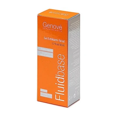 Imagen de Fluidbase Face Scrub Exfoliante Facial Gel Limpiador Cara Hidrata, Nutre y Matifica la Piel Limpia los Poros, Elimina Células Muertas, Sebo Puntos Negros 50 ML