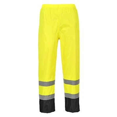 Imagen de Portwest Pantalón Para Lluvia De Alta Visibilidad Classic Contrast, Tamaño: 4XL, Color: Amarillo/Negro, H444YBR4XL