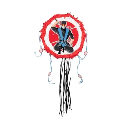 Imagen de Boland Piñata Ninja, juego para fiestas, decoración colgante, cumpleaños, fiesta temática y carnaval