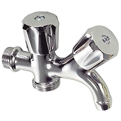 Imagen de WOLFPACK LINEA PROFESIONAL Grifo Lavadora Doble 1/2&quot;