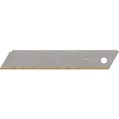 Imagen de KWB Cuchillas de corte 18 mm con revestimiento titanio para cúter 23206 (6 unidades, extremadamente afiladas, larga vida útil, en práctica caja dispensadora)