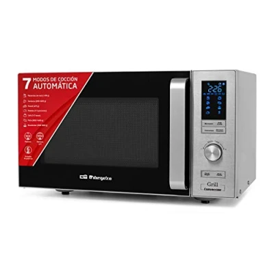 Imagen de ¡Oferta 15% ! Orbegozo Mig2528co Horno Microondas Con Grill 25 Litros Inox