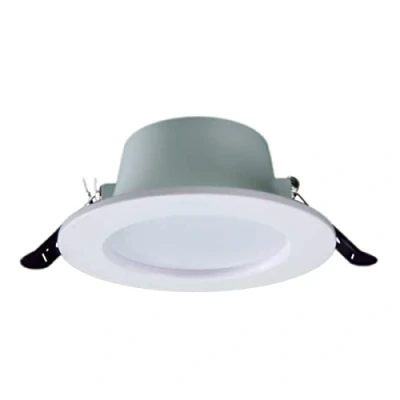 Imagen de Jandei Downlight LED 12W Redondo Modelo “Oasis, Cuerpo Aluminio Blanco, 100 Lm/W. Medidas 119mmx52mm Para Empotrar en Hueco de 90mm. (Luz Natural 4200K)