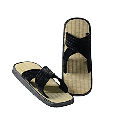 Imagen de Chanclas asiáticas Kwon Zoris de paja arroz, 60010, Negro , 42/44
