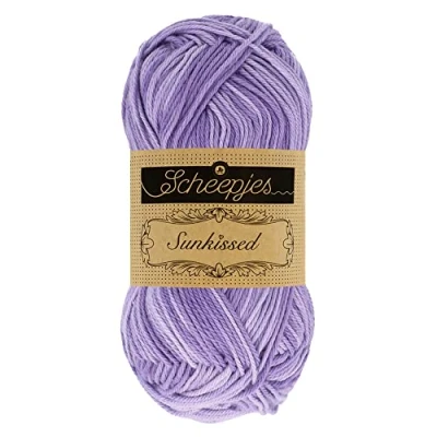 Imagen de Scheepjes 010 Lavanda Hielo Sunkissed Hilo 1x50g