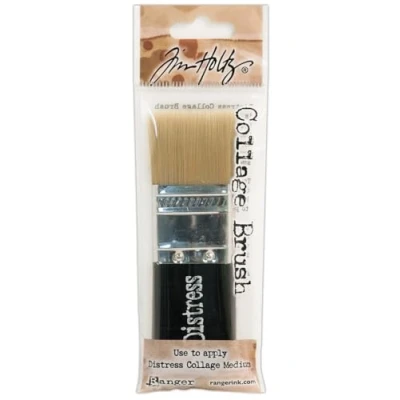 Imagen de Ranger Pincel para Collage Tim Holtz Distress, 3 cm, Materiales sintéticos, Multicolor, 1.27 x 5.71 15.24 cm