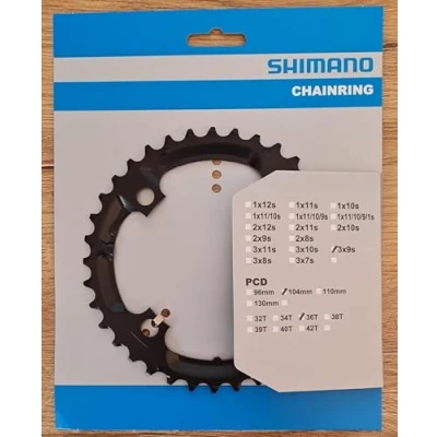 Imagen de SHIMANO 36D Platos para Bicicletas, Adultos Unisex, Multicolor, Talla única