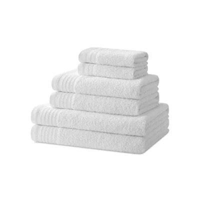 Imagen de Degrees home Toallas baño Juego de 2 Ducha, Manos y bidé 100% Algodón 480 g/m2