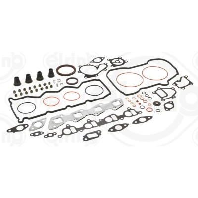 Imagen de ELRING 383.680 Juego completo de juntas, motor sin junta culata, con vástago válvula, árbol retén para culata aluminio