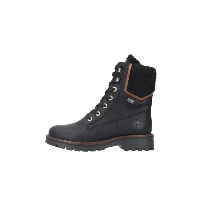 Imagen de Rieker 73230, Botas con Cordones Mujer, Negro, 40 EU
